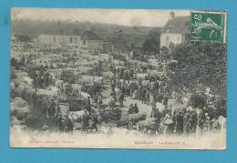 CPA - Métier Maquignons Marché Aux Bestiaux La Foire VEZELAY 89 - Vezelay