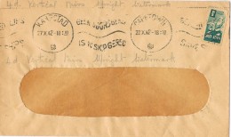 19842. Carta  CAPETOWN (Karlstad) 1942. Slogan Mark - Covers & Documents