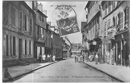 Carte Postale Ancienne  De BAR SUR SEINE-Rue Thiers - Bar-sur-Seine