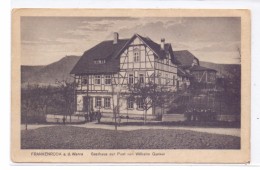 0-5901 FRANKENRODA, Gasthaus Zur Post, Wilhelm Gunkel - Bad Salzungen