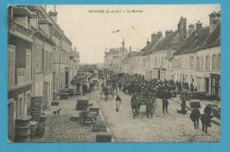 CPA - Métier Marchands Ambulants Le Marché HOUDAN 91 - Autres & Non Classés