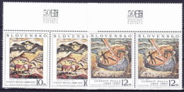 ** Slovaquie 1998 Mi 324-5 Zf, (MNH) - Unused Stamps