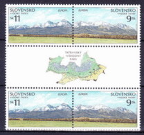 ** Slovaquie 1999 Mi 337-8 Zf, (MNH) - Ongebruikt