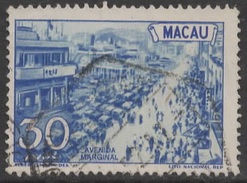 Macao Macau – 1950 Local Views 30 Avos Used Stamp - Gebraucht