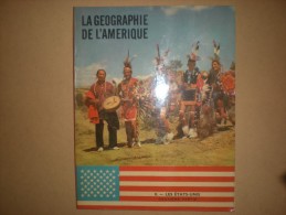 Album Chromos Timbres Tintin, La Géographie De L'amérique, Deuxième Partie, Complet - Sammelbilderalben & Katalogue