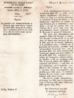 1826 PALERMO - SPESE PER I CONDANNATI A PRIGIONIA - Décrets & Lois