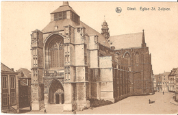 Diest - Eglise St. Sulpice - Publiciteit Touring Club (verso) - Diest