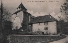 CPA CONTAMINE SUR ARVE - 1910 - L'Eglise (XIIIe Siècle) - Pittier Phot. édit. Annecy - N° 189 - Contamine-sur-Arve