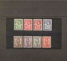 SOMALILAND 1938 SET TO 12a  SG 93/100 MAINLY LIGHTLY MOUNTED MINT Cat £75 - Somaliland (Protectorate ...-1959)