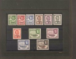 SOMALILAND 1951 SET SG 125/135 MOUNTED MINT Cat £55 - Somalilandia (Protectorado ...-1959)