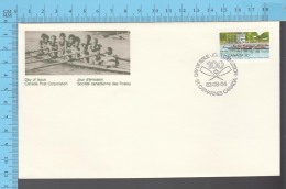 Canada - 1982  Scott #968, Royal Canadian Henley Regatta, Rowing Competition - FDC PPJ , Fancy Cancelation - 1981-1990