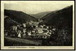 Schönmünzach Bei Baiersbronn  -  Kneipp- Und Luftkurort  Im Murgtal / Schwarzwald  -  Ansichtskarte Ca. 1924    (6071) - Baiersbronn