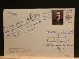 62/037    CP  CUBA - Lettres & Documents