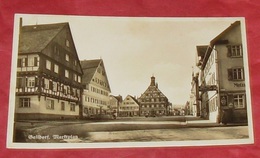 Gaildorf , Marktplatz       ---------- 386 - Schwaebisch Hall