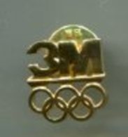 PINS 3 M JEUX OLYMPIQUES  ( Doré ) / 33NAT - Jeux Olympiques