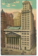 CPA -  USA - New York City - New York Stock Exchange - Altri Monumenti, Edifici