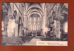 1 Cpa Wevelghem Binnenzicht Der Kerk - Wevelgem