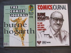 The Comics Journal N°166 Et 184 Burne Hogarth Articles Divers Tarzan En Anglais - Andere & Zonder Classificatie