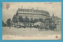CPA 195 TOUT PARIS Edition FLEURY - Ecole Militaire La Rentrée Des Corvées (VIIè) - Arrondissement: 07