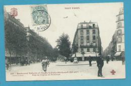 CPA 254 TOUT PARIS Edition FLEURY - Boulevard Voltaire Et Rue De La Folie-Méricourt (XIème Arrt) - Arrondissement: 11