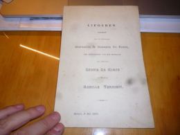 AA1-5 Invitation Fiançailles Léonie De Kimpe Achille Verriest Bevere 1896 - Verlobung