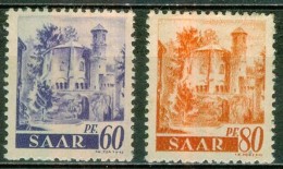 Vieille Tour De Mettlach - SARRE - Monuments, Tourisme - N° 211-213 ** - 1947 - Nuovi