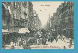 CPA 1116 TOUT PARIS Edition FLEURY - Le Faubourg Saint-Martin Pris De La Porte Saint-Martin (Xème Arrt) - Paris (10)