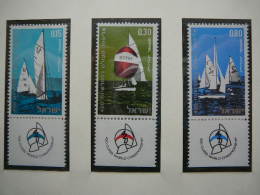 Israel 1970 MNH # Mi. 476/8 Sailboats Segelboote - Nuevos (sin Tab)