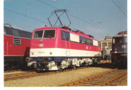 DB - Schnellzug Lokomotive 111 069-1 Krauss Maffei / Siemens - Eisenbahn - Bahn - Train - Zug - Railway - Lok - Trenes
