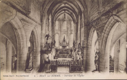 80 - Bray-sur-Somme (Somme) - Intérieur De L'Eglise - Bray Sur Somme