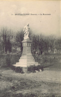 80 - Bray-sur-Somme (Somme) - Le Monument - Bray Sur Somme