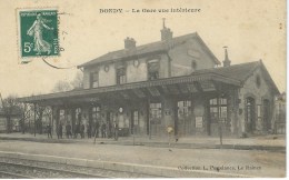 BONDY : La Gare Vue Intérieure - Bondy