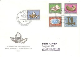 Schweiz, 1960, FDC Bern, Pro Patria-Satz , Siehe Scans! - Storia Postale