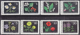 BULGARIA 1969 FLORA Plants Flowers HERBS - Fine Set MNH - Geneeskrachtige Planten