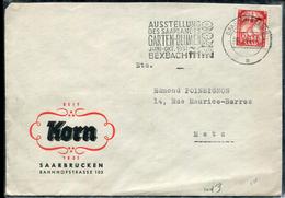 SARRE - N° 260 / LETTRE DE SAARBRUCKEN 2 LE 26/7/1951 POUR METZ - TB - Briefe U. Dokumente