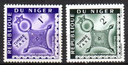 TGC/ Niger Taxe  N° 23 & 24  Neuf  XX  MNH  , Cote :  0,50 € - Niger (1960-...)