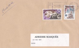 Lettre Prioritaire Voyagée De Monte Carlo Pour La Suisse Le 13/08/1997 Tp De Monaco Centenaire De La Première édition De - Briefe U. Dokumente