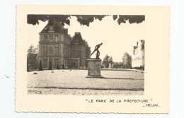 Seine Et Marne - 77 - Melun Carte Photo Buart " Le Parc De La Prefecture " - Melun