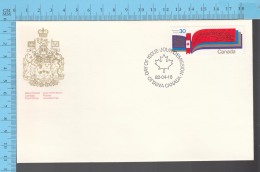 Canada - 1982 Scott #916, New Constitution, Constitution- FDC PPJ , Fancy Cancelation - 1981-1990