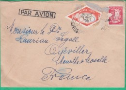 Roumanie - N°1701 Et 2029 Sur Lettre Par Avion - Oblitération De Départ De Bucuresti - Postmark Collection