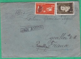 Roumanie - N°112 Et 1579 Sur Lettre Par Avion - Oblitération De Départ De Bucuresti - 20.Dec.1961 - Storia Postale