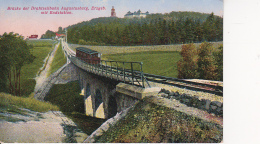 AK Brücke Der Drahtseilbahn Augustusburg Mit Endstation - Erzgebirge - 1910 (25530) - Augustusburg