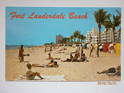 Postcard Fort Lauderdale Beach FL My Ref B1130 - Fort Lauderdale
