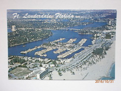 Postcard Fort Lauderdale Bahia Mar FL My Ref B1132 - Fort Lauderdale