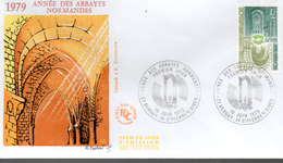 FRANCE  FDC  1979 Abbayes - Abbayes & Monastères