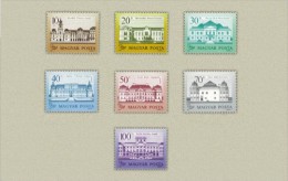 HUNGARY 1987 ARCHITECTURE Buildings CASTLES - Fine Set MNH - Ungebraucht