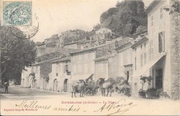 ROCHEMAURE - La Place - Rochemaure