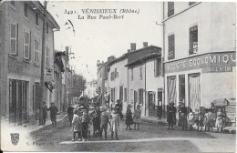 VENISSIEUX - La Rue Paul-Bert - Vénissieux