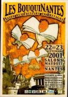 LES BOUQUINANTES..2001  SALONS MAUDUIT NANTES....CPM - Collector Fairs & Bourses