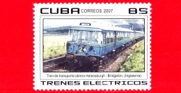 CUBA - Usato - 2007 - Trasporti - Treni Elettrici - Trenes - Trains - Helensburgh-Bridgeton Train, Great Britain - 85 - Gebruikt